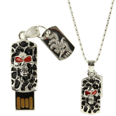 4GB Metal Series Skull Style USB 2.0 Flash Disk