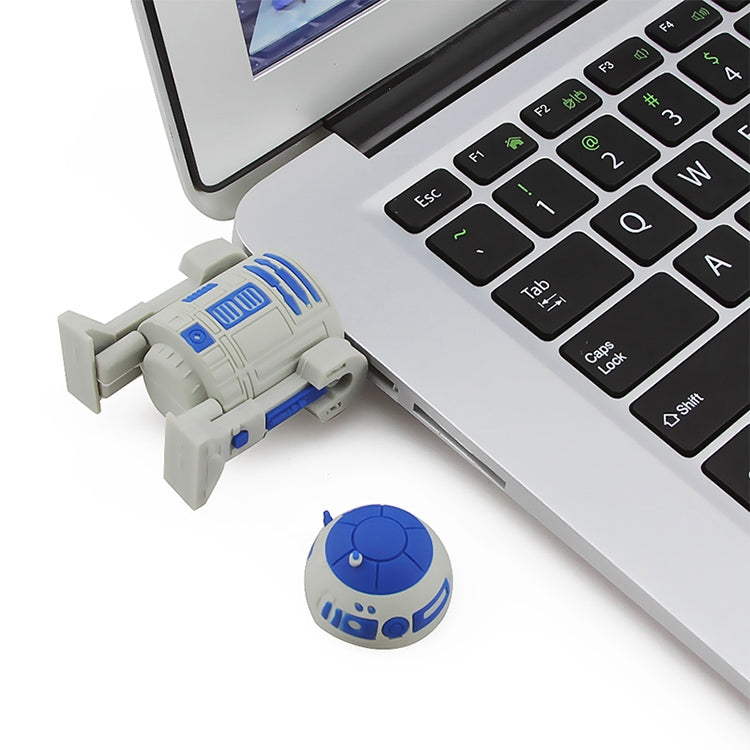 4GB Robot Style USB 2.0 Silicone Material Flash Disk