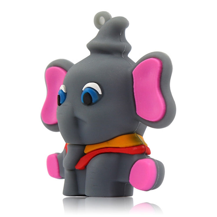 Elephant Shape Silicone USB2.0 Flash disk, Special for All Kinds of Festival Day Gifts, Dark Grey