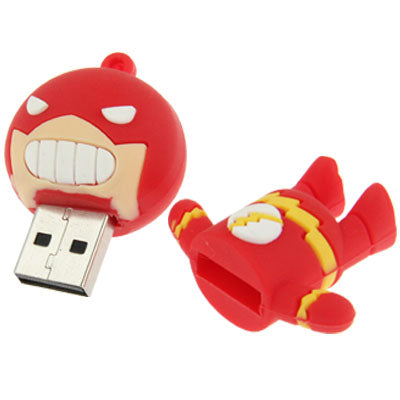The Avengers Alliance Q version Silicone USB 2.0 Flash disk, Special for All Kinds of Festival Day Gifts, Red