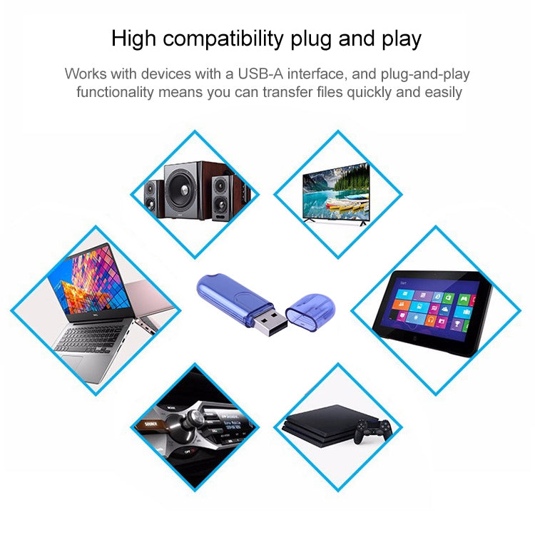 2GB USB Flash Disk(Blue)