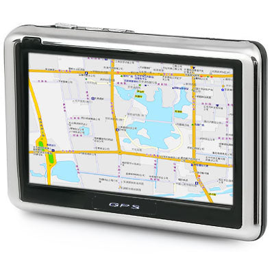4.3 inch Touch-screen LCD Widescreen GPS Navigator Support SD, MMC Card, Built-in speaker , With 1GB SD Card and Map