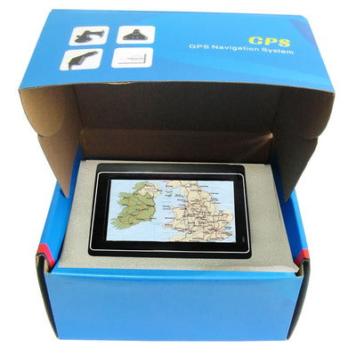 4.3 inch TFT Touch-screen Car GPS Navigator Support SD, MMC Card, Built-in speaker , With Map(Black)