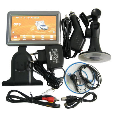 5.0 inch TFT touch screen GPS Navigater , With 1GB SD Card and Map