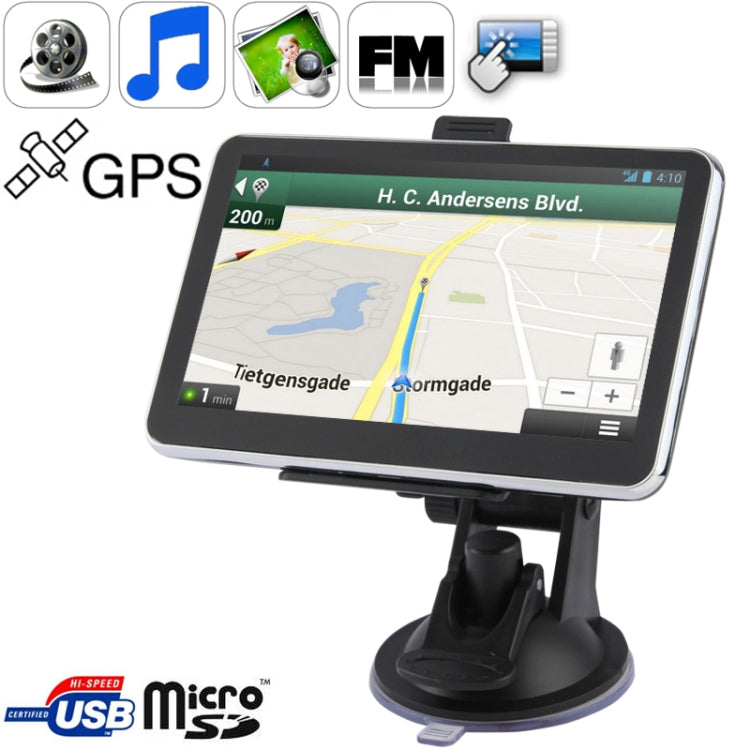 5.0 inch TFT Touch-screen Car GPS Navigator with 4GB memory and Map,