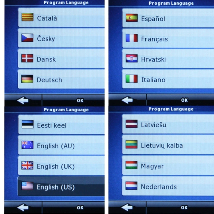 5.0 inch TFT Touch-screen Car GPS Navigator with 4GB memory and Map,