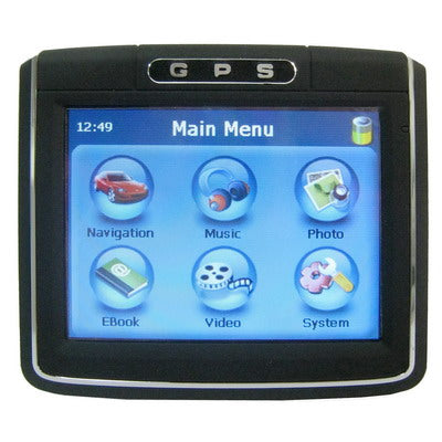 3.5 inch TFT touch screen GPS Navigator , With 1GB SD Card and Map(Black)