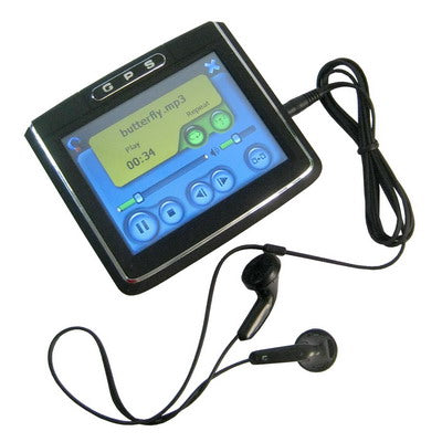 3.5 inch TFT touch screen GPS Navigator , With 1GB SD Card and Map(Black)