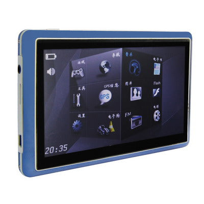 5.0 inch TFT Touch-screen Car GPS Navigator Support TF Card, Built-in speaker, With Map(Blue)