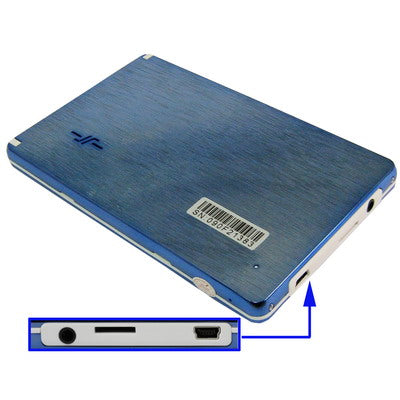 5.0 inch TFT Touch-screen Car GPS Navigator Support TF Card, Built-in speaker, With Map(Blue)