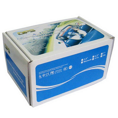 5.0 inch TFT Touch-screen Car GPS Navigator Support SD Card, Bluetooth, FM Transmitter, Built-in speaker, AV in port With Map(Baby Blue)