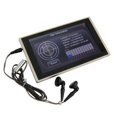 GPS + ISDB-T for Japan / Chile / Brazil, 5.0 inch TFT Touch Screen TV Function Car GPS Navigator Support TF Card, Built-in speaker, With Map(Black)