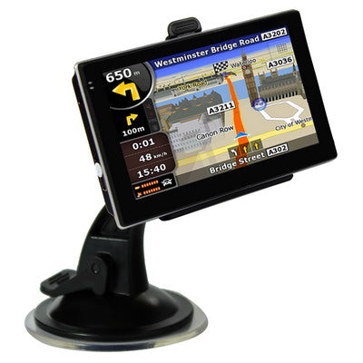 5.0 inch TFT Touch-screen Car GPS Navigator, Built-in speaker, Support ISDB-T, FM Transmitter, Voice Broadcast function, Free 2GB TF Card and Map(Black)