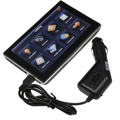 5.0 inch TFT Touch-screen Car GPS Navigator, Built-in speaker, Support ISDB-T, FM Transmitter, Voice Broadcast function, Free 2GB TF Card and Map(Black)