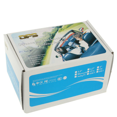 5.0 inch Touch Screen Vehicle DVR Digital Video Recorder GPS Navigation, Built in 4GB Memory and Map