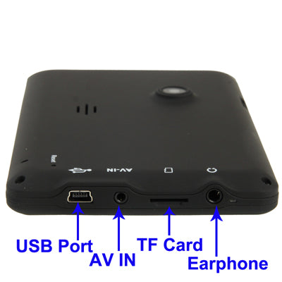 5.0 inch Touch Screen Vehicle DVR Digital Video Recorder GPS Navigation, Built in 4GB Memory and Map