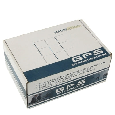 7.0 inch Touch Screen Vehicle DVR Digital Video Recorder GPS Navigation with Dual TF Card Slot, AV In Function, Built in 4GB Memory, with Map(Black)