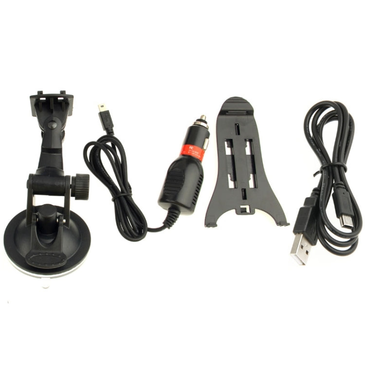 E Series 5.0 inch 800 x 480 Pixels TFT Touch Screen Car GPS Navigator with Micro SD Card Slot, Free 8GB Memory and Map, Support Voice Broadcast, Built-in Speaker FM Transmitter Function (E600)