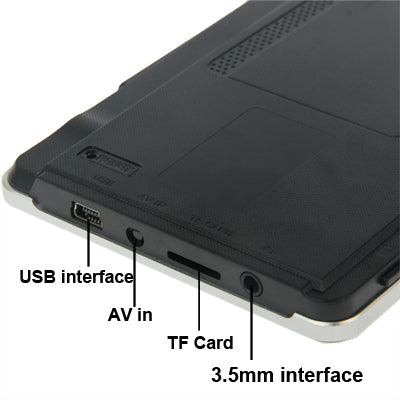 5.0 inch 800 x 480 Pixels TFT Touch Screen Car GPS Navigator,Built 8GB Memory and Map, Support Voice Broadcast, FM Transmitter Function and TF Card(Black)