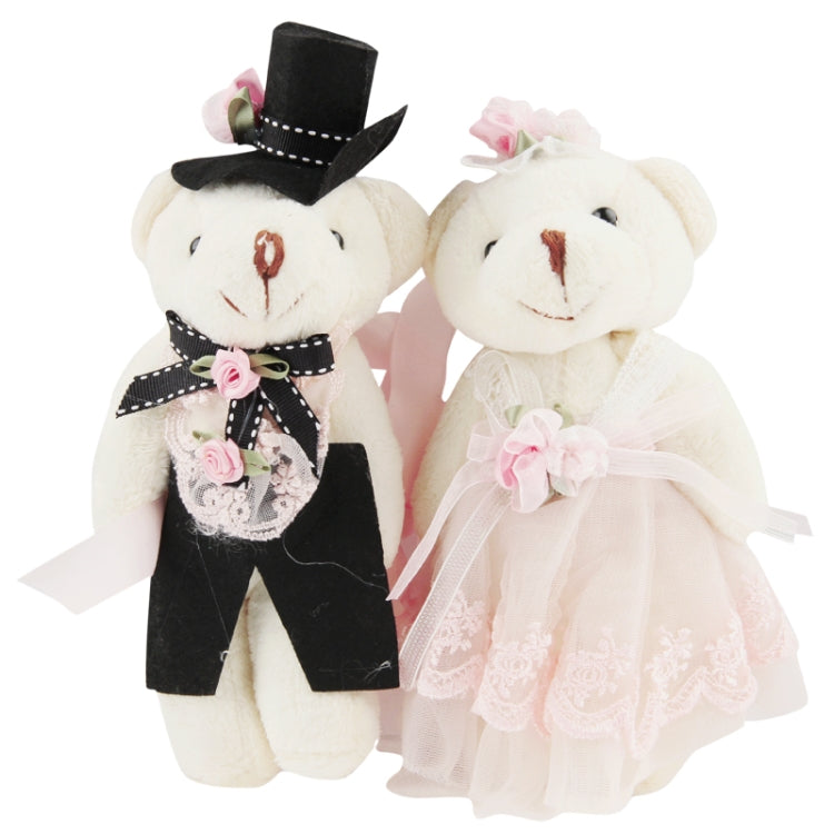 Pair of Super Lovely Bear Couple Design Curtain Buckles, Home Decoration