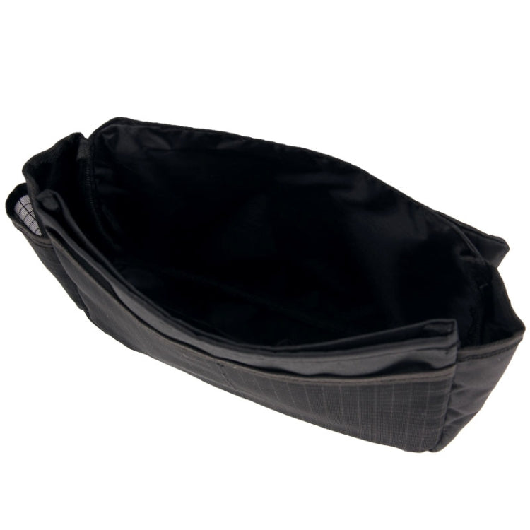 Multifunctional Storage Bag , Size: approx. 20cm x 14.5cm x 7cm(Black)