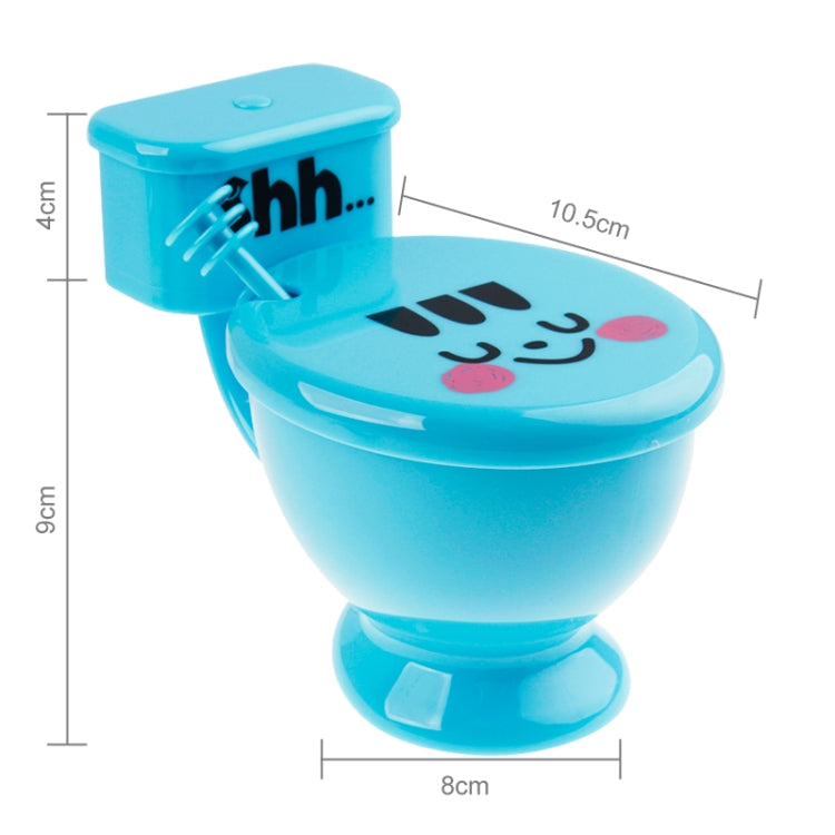 Best Gifts 300ML Funny Cute Toilet Cup with Spoon Novelty Plastic Mug