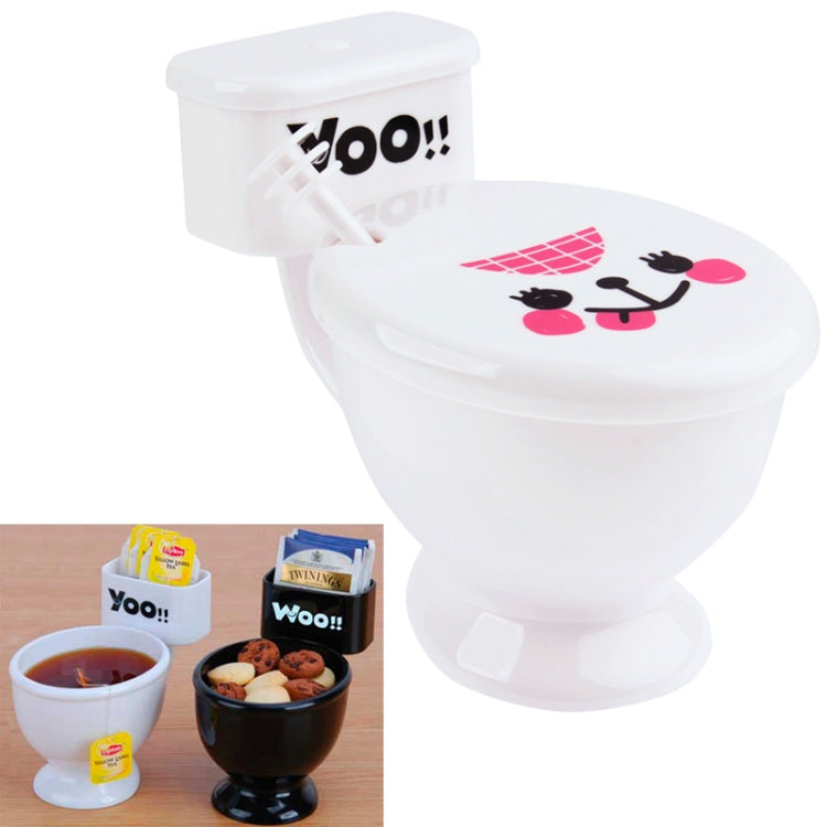 Best Gifts 300ML Funny Cute Toilet Cup with Spoon Novelty Plastic Mug