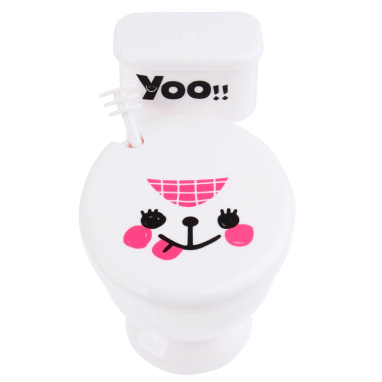 Best Gifts 300ML Funny Cute Toilet Cup with Spoon Novelty Plastic Mug