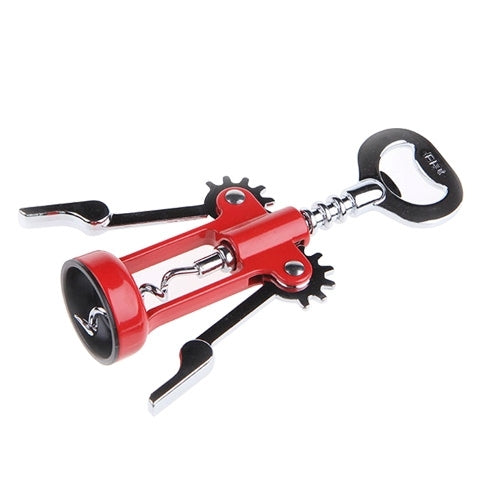 Stainless Steel Red Wine Corkscrew Bottle Opener