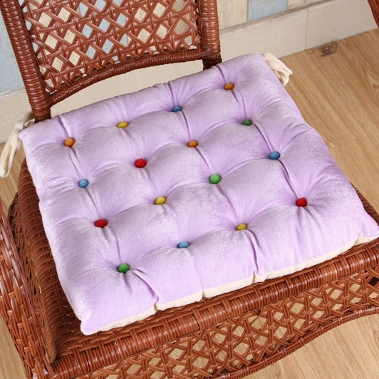 Cute Square Cotton Seat Cushion, Size: 38cm x 38cm x 5cm