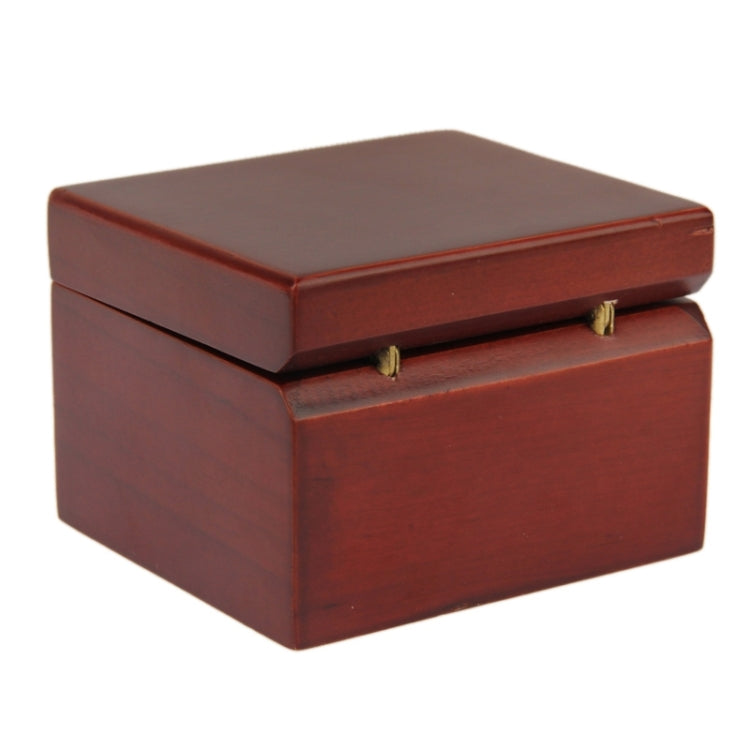 Red Wood Music Box for Toy Kids Birthday Party Favor Gift Children Kid Birthday Gift