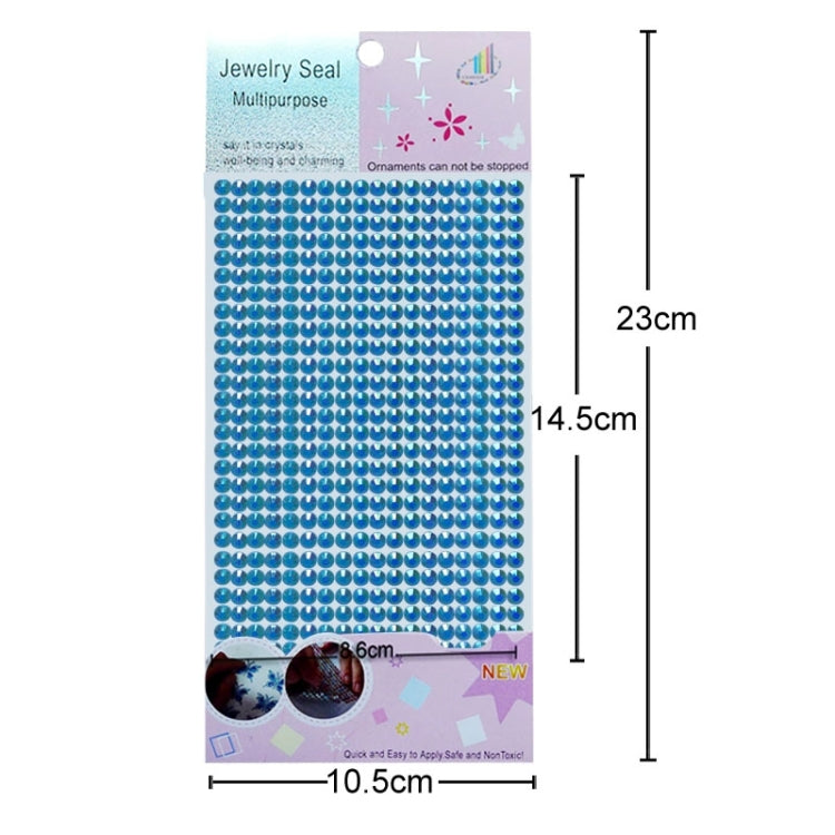 468pcs 5mm Glitter Crystal Diamond Decoration / Shining Rhinestone Sticker for DIY Ornament