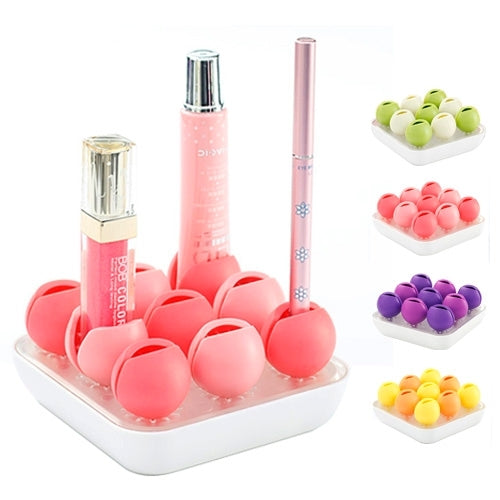 Multifunctional Bud Style Silicone Cosmetics Organizer Storage Box (Random Color Delivery)