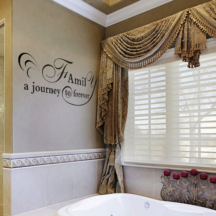 Wall Decor Pharse Removable Wall Stickers, Size: 80cm x 28cm