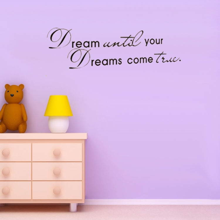 Wall Decor Phrase Removable Wall Stickers, Size: 100cm x 29cm
