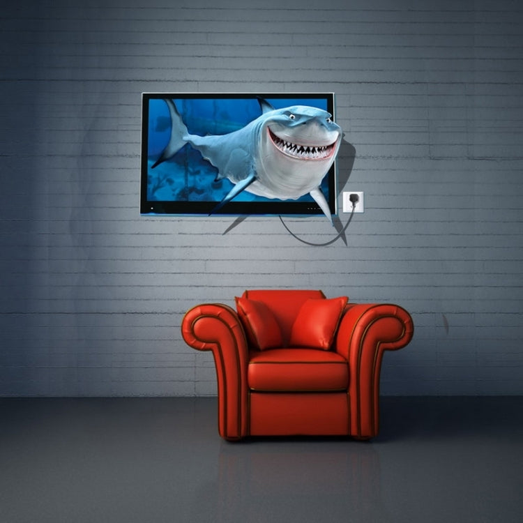 Wall Decor 3D Animal Removable Wall Stickers, Size: 85cm x 58cm