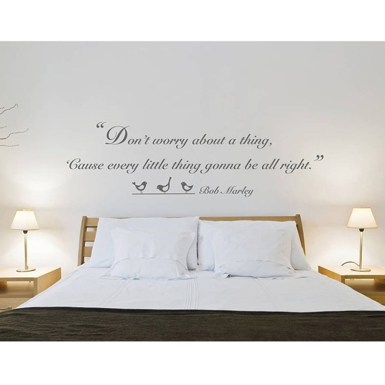 Wall Decor Proverb Removable Wall Stickers, Size: 20cm x 100cm