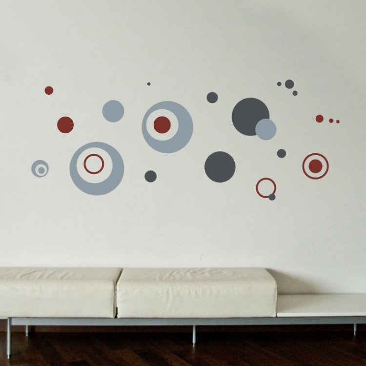 Home Decor Dot Pattern Removable Wall Stickers, DIY Free Combination, Size: 50cm x 70cm
