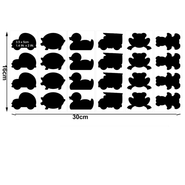 Decor Animal Convenient Removable Stickers, DIY Free Combination, Size: 30cm x 16cm