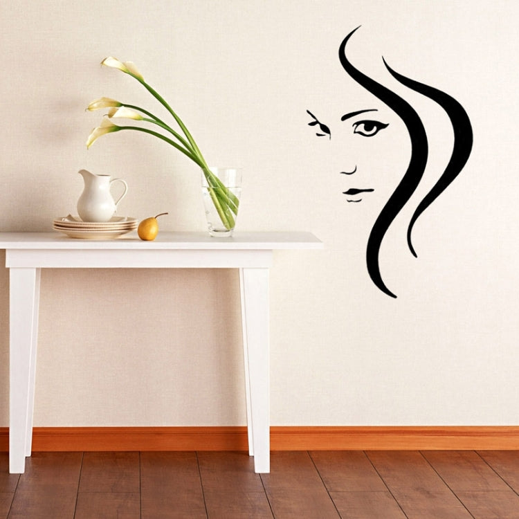 Home Decor Girl Removable Wall Stickers, Size: 60cm x 38cm