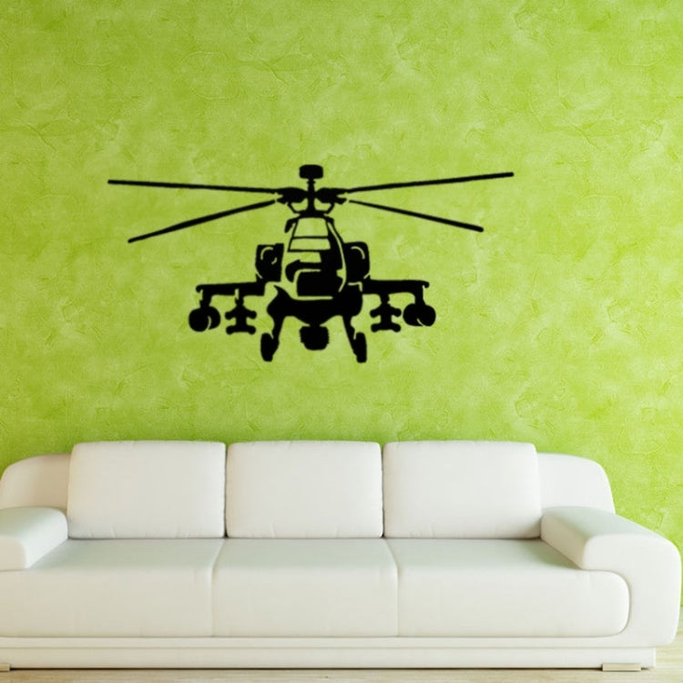 Home Decor Helicopter Removable Wall Stickers Large, Size: 40cm x 83cm
