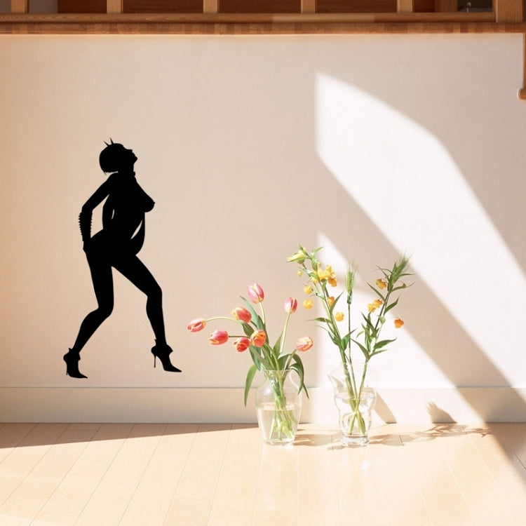 Wall Decor Sexy Outline Removable Wall Stickers, Size: 60cm x 29cm