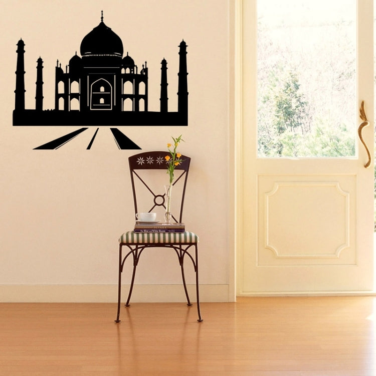 Wall Decor Taj Mahal Removable Wall Stickers, Size: 80cm x 92cm