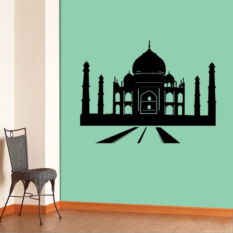 Wall Decor Taj Mahal Removable Wall Stickers, Size: 80cm x 92cm