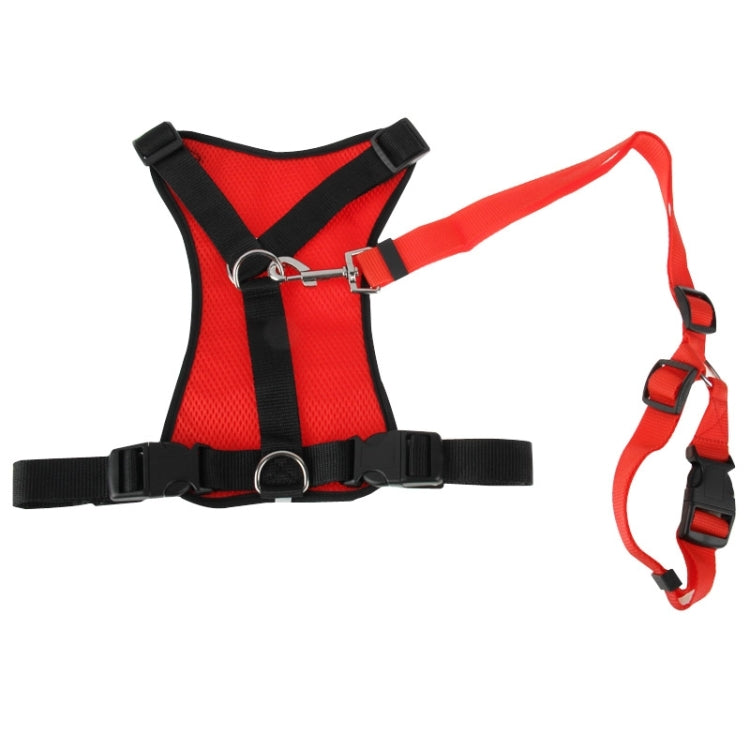 Pet Dog Chest Suspenders with Traction Rope, Size: L