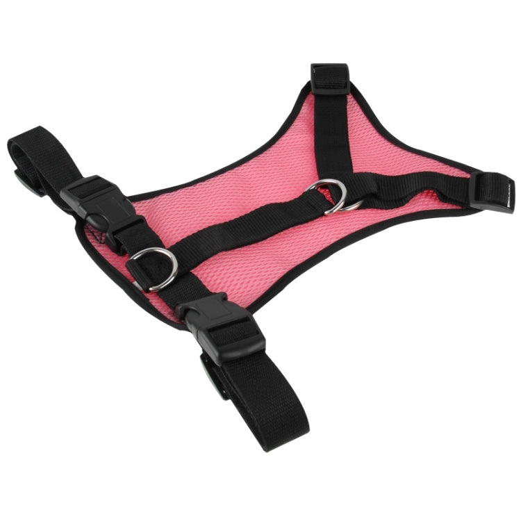 Pet Dog Chest Suspenders with Safety Belt, Size: L