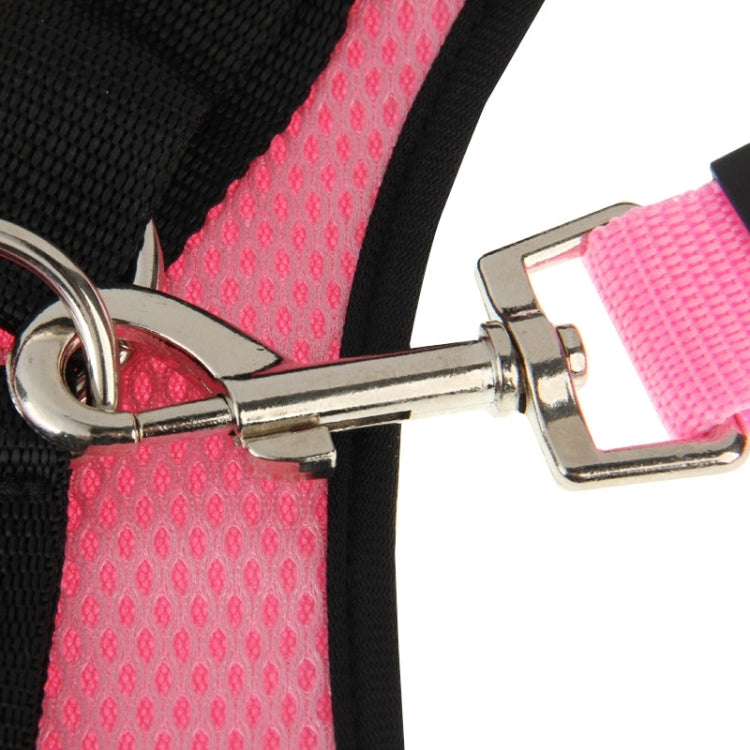 Pet Dog Chest Suspenders with Safety Belt, Size: L