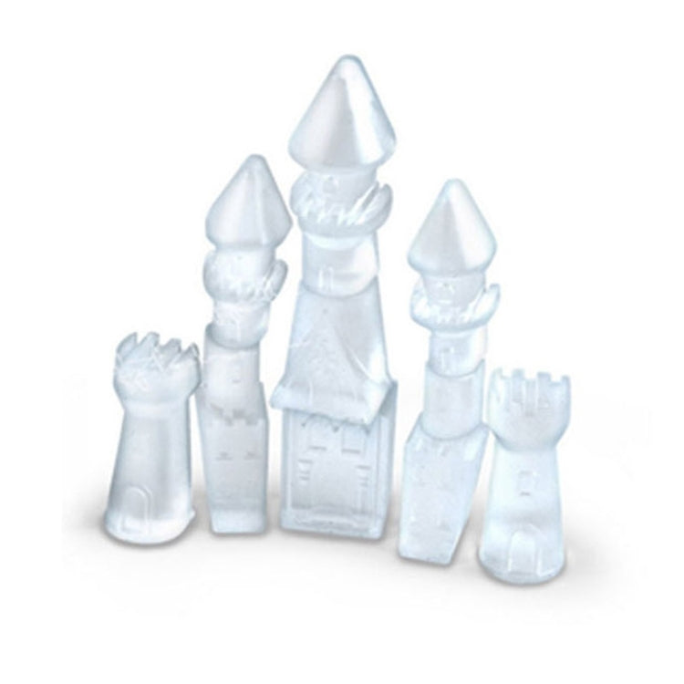 Palace Shape TPE Ice Cube Tray Castle Ice Mold (Random Color Delivery)