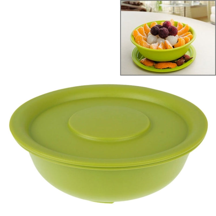 Fashion Fruit Bowl with Cover(Green)
