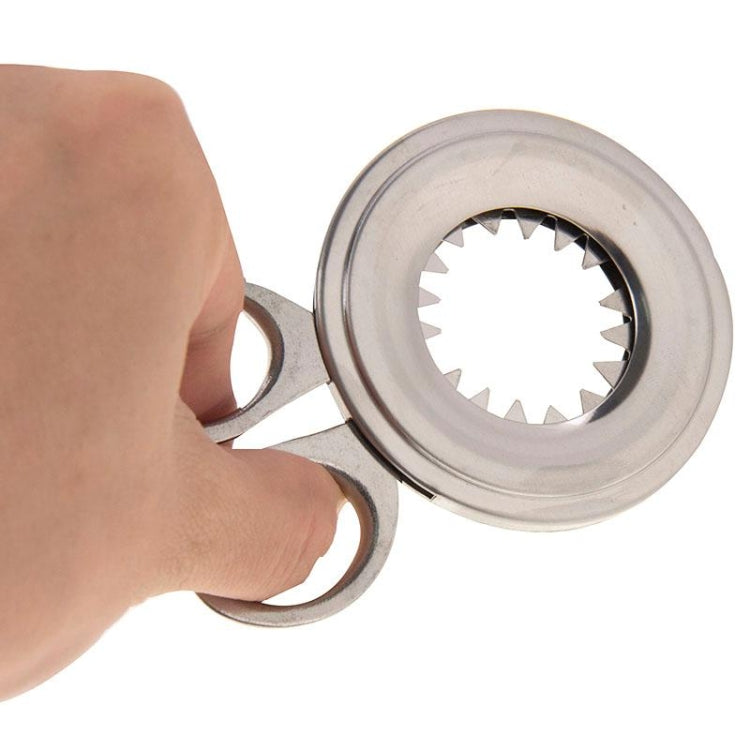 Stainless Steel Boiled Egg Shell Cutter Tool